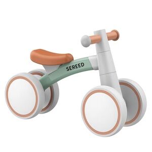 Kids Balance Bike - Mint Green and Orange